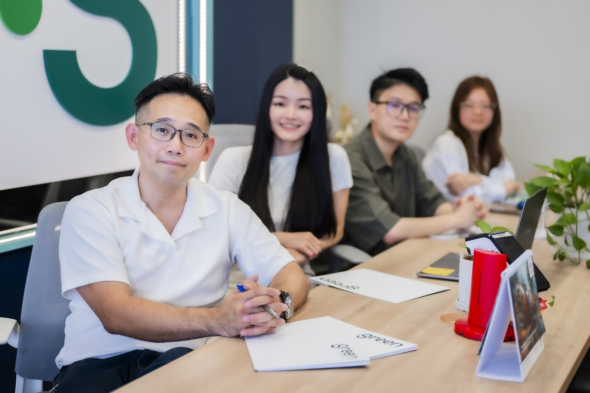 The Green Employment team who stay with families after placement